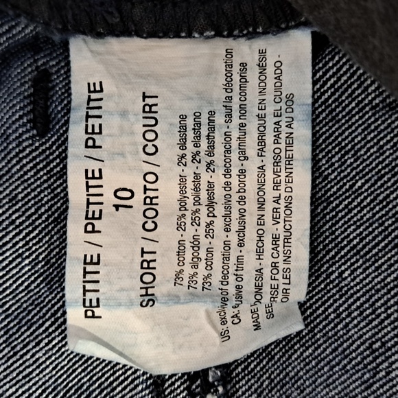 Gloria Vanderbilt Amanda Jeans, Sz 10P - Picture 10 of 11